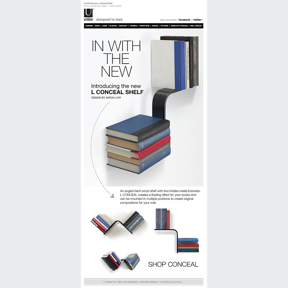 Umbra Conceal shelf